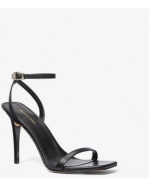 Michael Kors Liana Leather Sandal - White