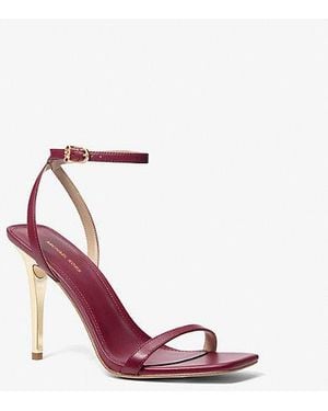 Michael Kors Liana Leather Sandal - Pink