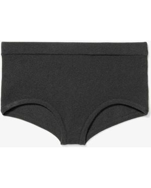 Michael Kors Stretch Cashmere Blend Briefs - Black