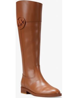 MICHAEL Michael Kors Mk Kimmee Leather Boot - Brown