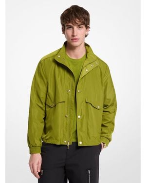 Michael Kors Mk Giacca A Vento Resistente All'Acqua - Verde
