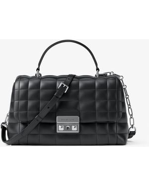 MICHAEL Michael Kors Mk Borsa A Tracolla Tribeca Media - Nero