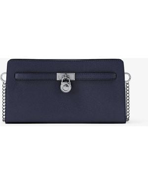 MICHAEL Michael Kors Mk Hamilton Moderne Extra-Small Leather Convertible Crossbody Bag - Blue