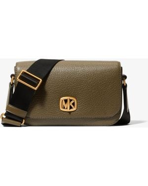 Michael Kors Michael Kors Bryant Small Leather Crossbody Bag - Green