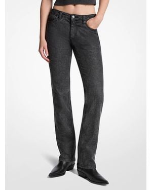MICHAEL Michael Kors Mk Stretch Denim Cigarette Jeans - Blue