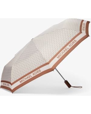 Michael Kors Logo Umbrella - White