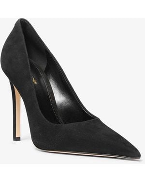 MICHAEL Michael Kors Mk Elyse Suede Pump - Black