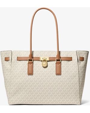 MICHAEL Michael Kors Hamilton Large Tote - Natural