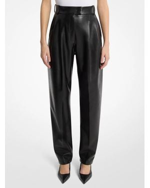 Michael Kors Dru Pleated Pants - Black