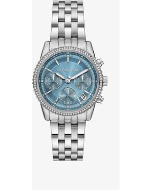 Michael Kors Mkreloj Bryant Mini En Tono - Azul