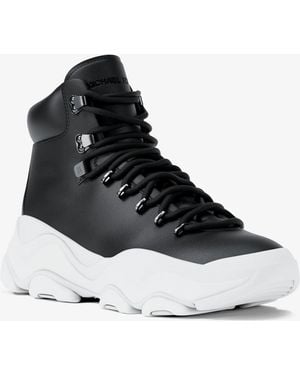 Michael Kors Michael Kors Atlas Leather Boot - White