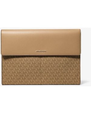 MICHAEL Michael Kors Mk Custodia Per Laptop Jet Set Con Logo - Neutro