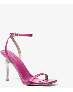 MICHAEL Michael Kors Liana Leather Sandal - Pink