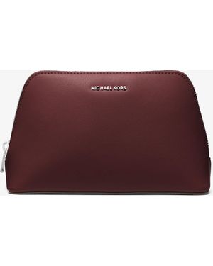 MICHAEL Michael Kors Mk Jet Set Medium Leather Travel Kit - Purple