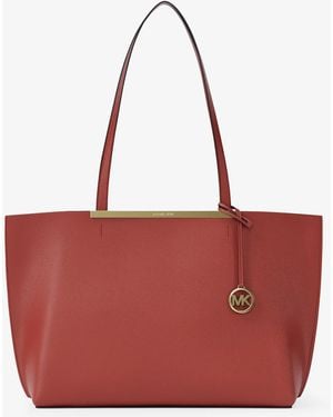 MICHAEL Michael Kors Michael Kors Evelyn Large Tote Bag - Red