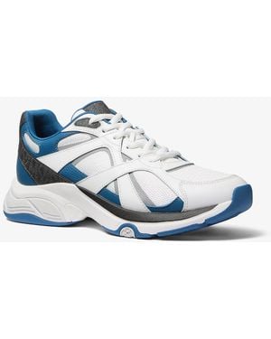Michael Kors Mk Sneaker Leo - Bianco