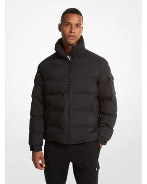 Michael Kors Mk Edgware Quilted Puffer Jacket - Black