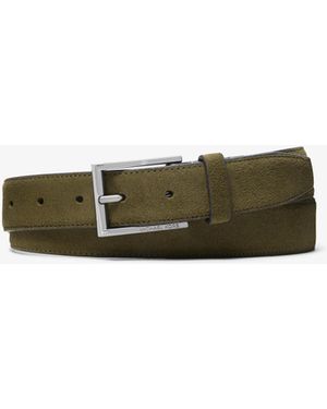 Michael Kors Michael Kors Suede Belt - Green