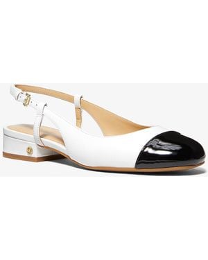 MICHAEL Michael Kors Mkzapato Plano Destalonado Perla De Piel - Neutro