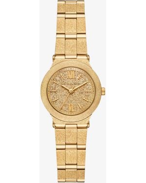 Michael Kors Petite Billie Frosted-Tone Watch - Metallic