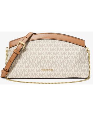 MICHAEL Michael Kors Mk Pochette Convertibile Athena Piccola Con Stampa Logo - Neutro