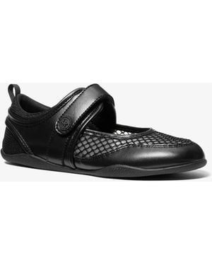 Michael Kors Mk Kyler Mary Jane Sneakers - Black