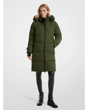 MICHAEL Michael Kors Mk Piumino Trapuntato Con Dettagli - Verde