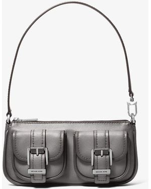 MICHAEL Michael Kors Mk Pochette Zoe Piccola - Grigio