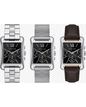Michael Kors Monroe-Tone Watch Strap Set - Black
