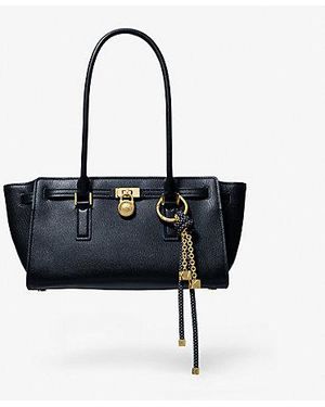 MICHAEL Michael Kors Mk Hamilton Moderne Small Leather Satchel - Blue