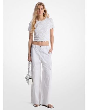 MICHAEL Michael Kors Mkpantalones Cargo De Algodón - Blanco