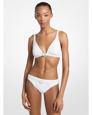 MICHAEL Michael Kors Mkparte De Arriba De Bikini Triangular - Blanco