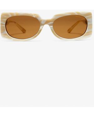 Michael Kors Mkgafas De Sol Bordeaux - Blanco