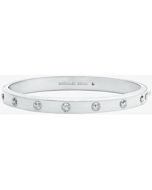 Michael Kors Mk Logo Bangle - White