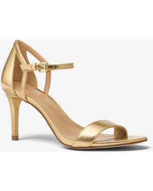 Michael Kors Simone Metallic Sandal