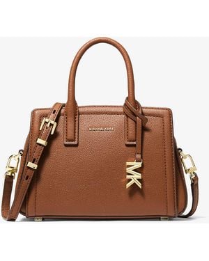 MICHAEL Michael Kors Mk Borsa A Tracolla Laila Extra-Small - Marrone