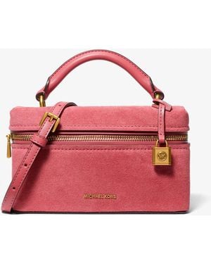 MICHAEL Michael Kors Jana Extra-Small Leather Convertible Crossbody Bag - Pink