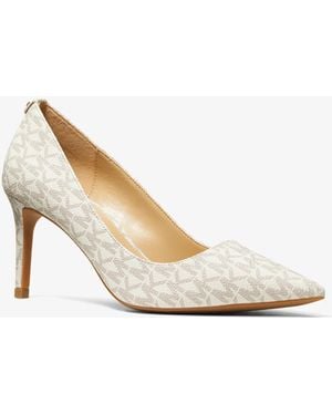 MICHAEL Michael Kors Alina Flex Logo Pump - White