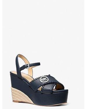 Michael Kors Hannah Platform Sandal - Blue