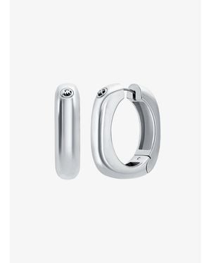 Michael Kors Square Hoop Earrings - Blue