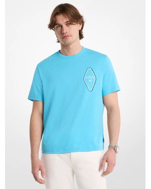 Michael Kors Mk T-Shirt - Blu