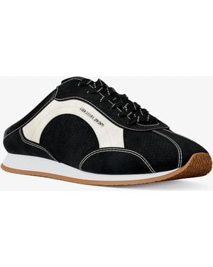 Michael Kors Avi Suede Slip-On Sneaker - Black
