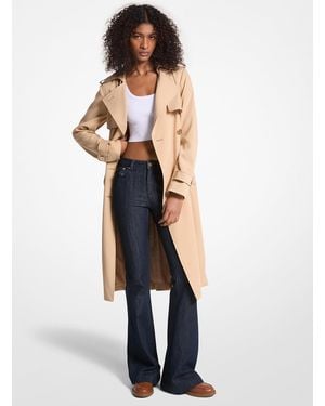 MICHAEL Michael Kors Gabardina tejida - Blanco