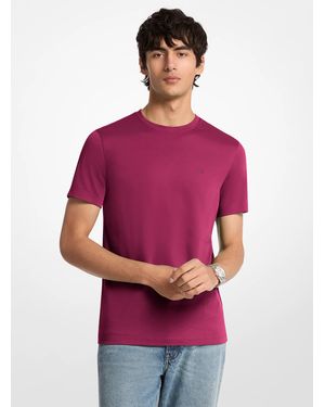Michael Kors Mk Cotton T-Shirt - Red