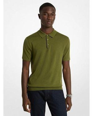Michael kors green shirt cheap