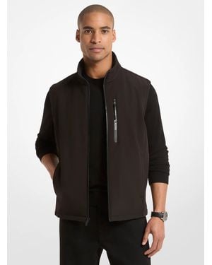 Michael Kors Zip-Up Vest - Black