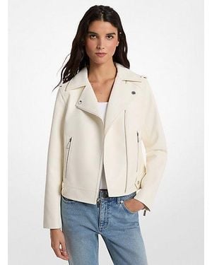 Michael Kors Moto Jacket - White