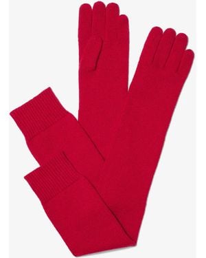 Michael Kors Michael Kors Long Cashmere Gloves - Red