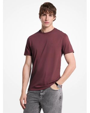 Michael Kors Mk Cotton T-Shirt - Red