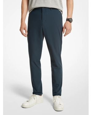 Michael Kors Slim-Fit Chino Pants - Blue